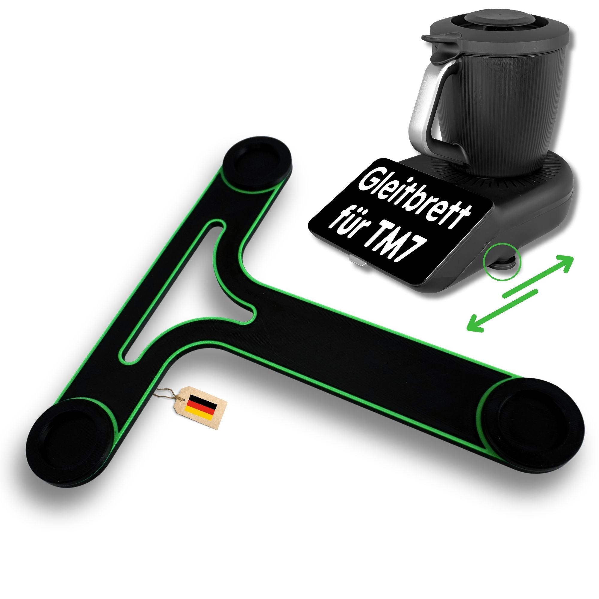 Gleitbrett für Thermomix TM7 - Thermomix Mühelos verschieben