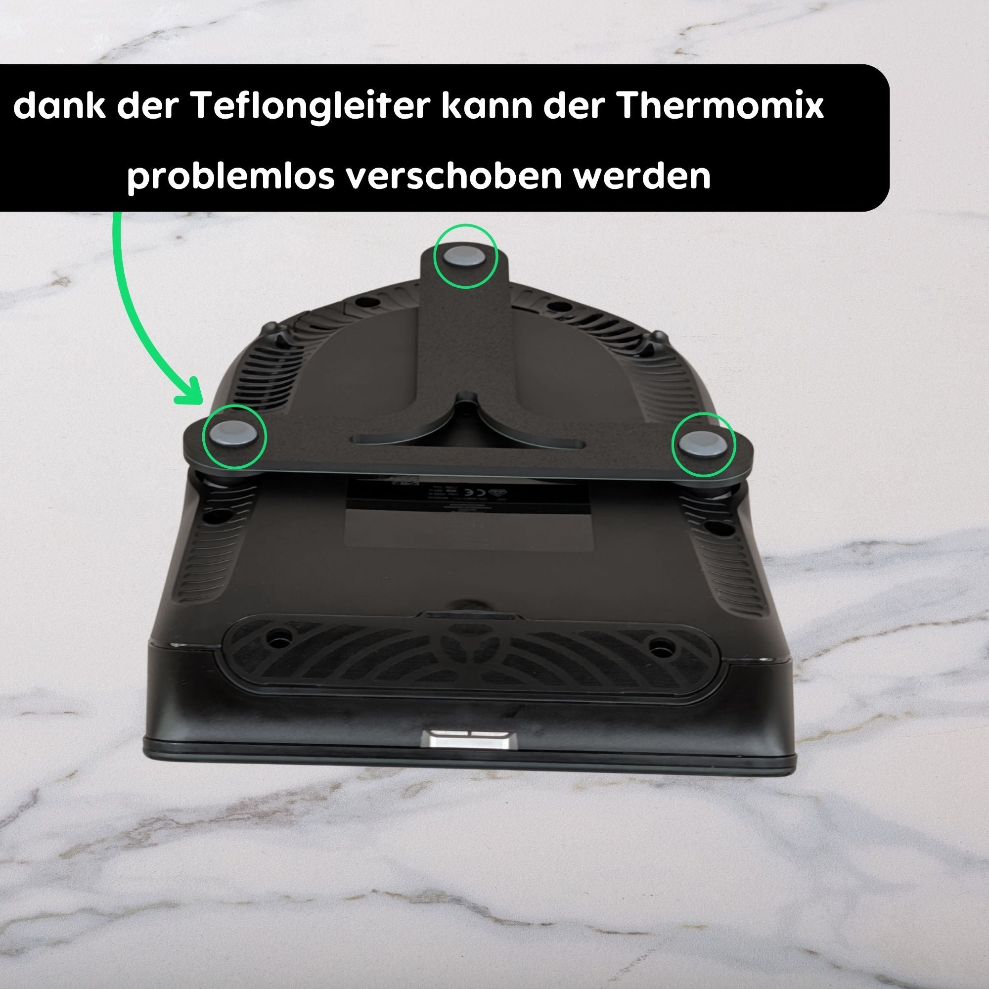 Gleitbrett für Thermomix TM7 - Thermomix Mühelos verschieben