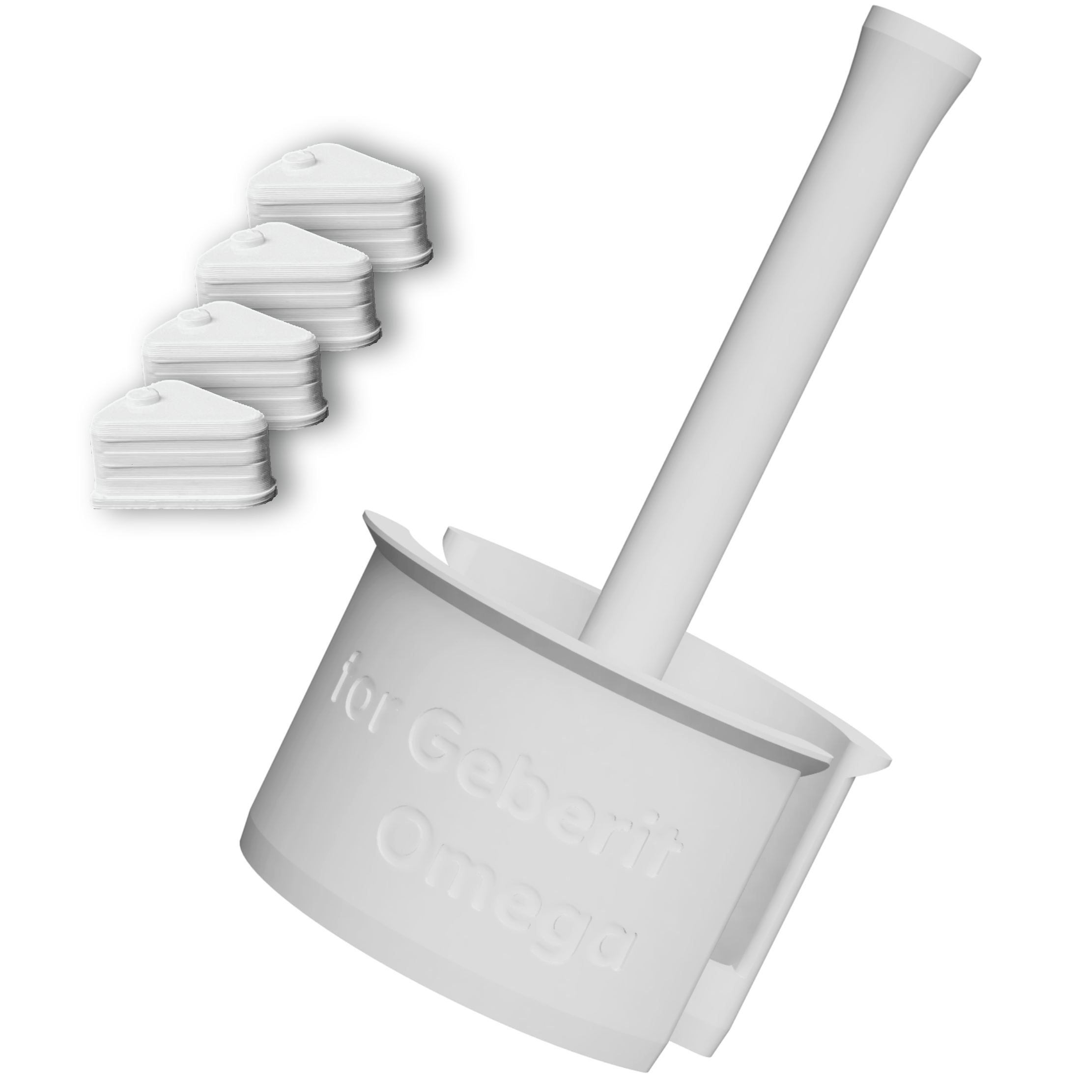 Flushing restrictor for Geberit Omega/Sigma overflow pipe