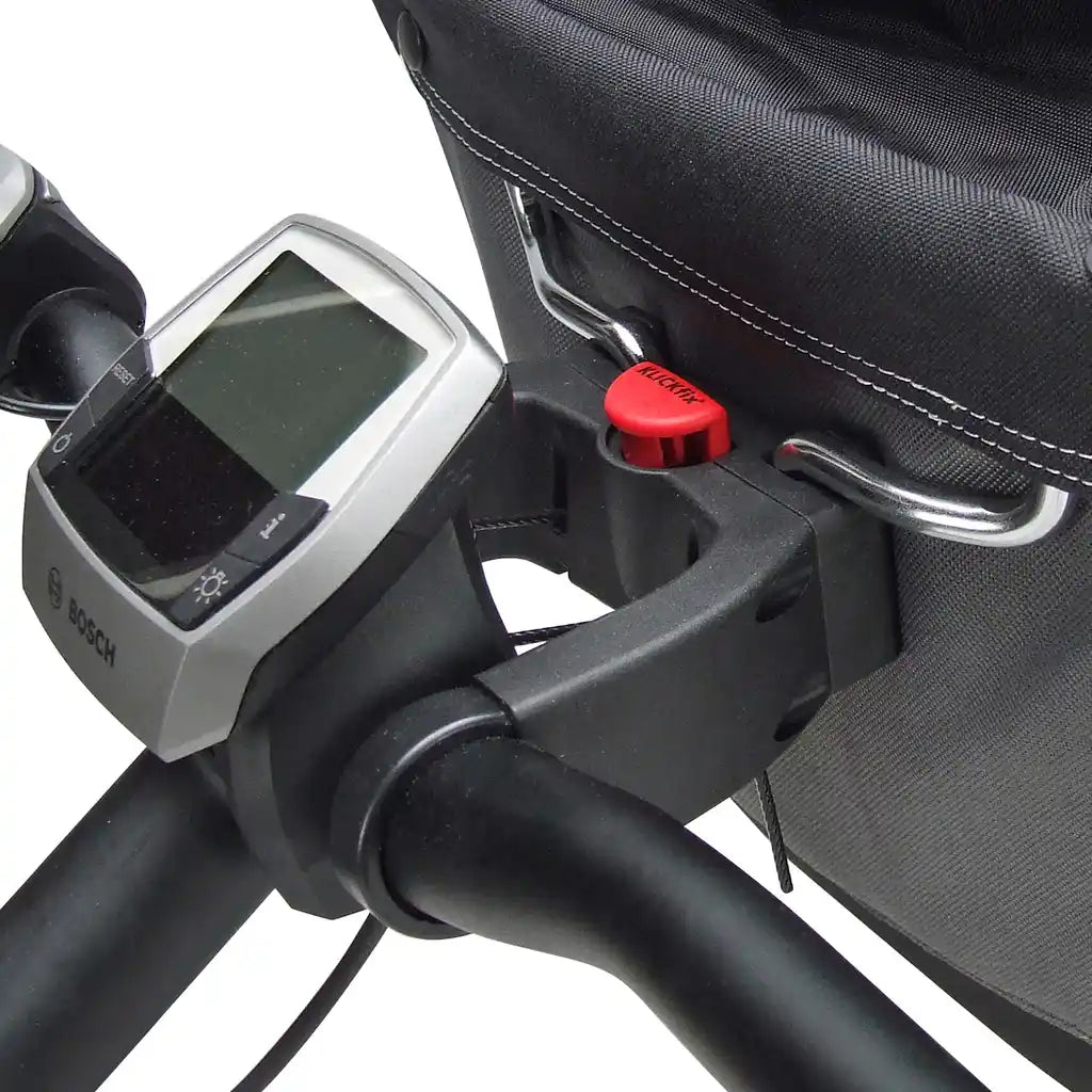 KLICKfix Zubehör Lenkeradapter E, Schwarz