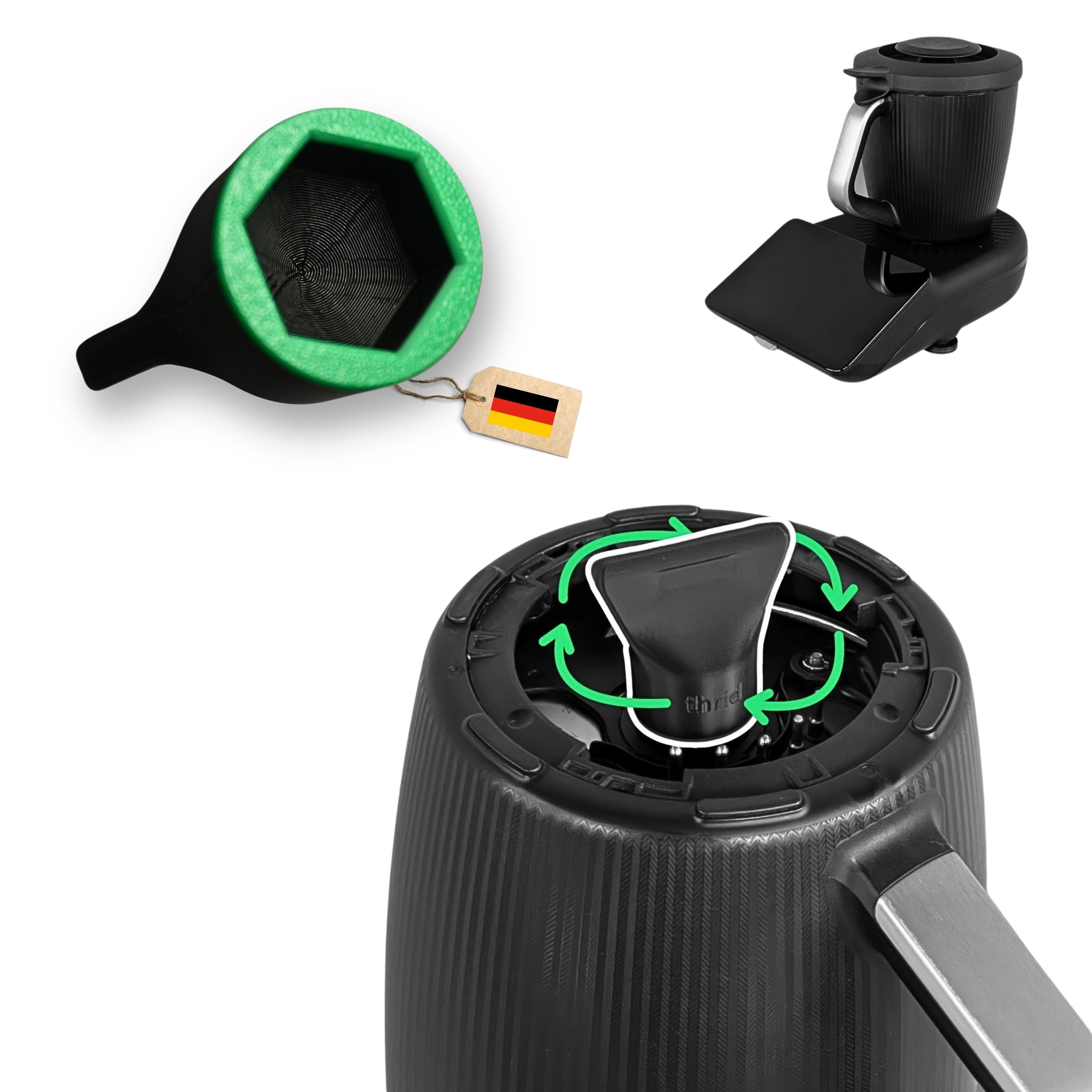 thrid Teiglöser für Thermomix TM7 Vorwerk – Zubehör Gadget für Thermomix TM7